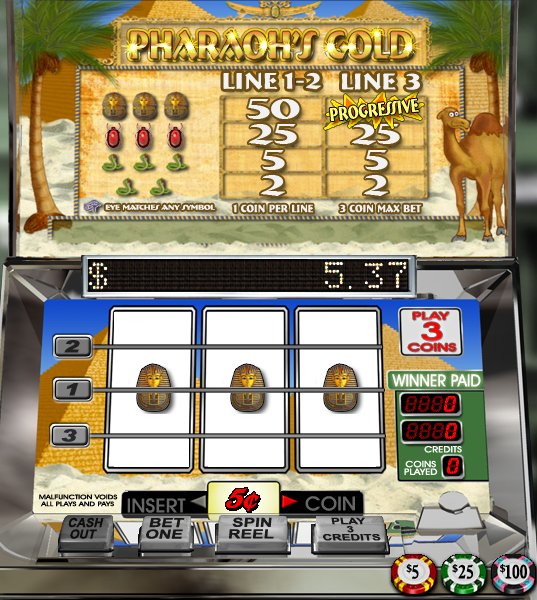 Pharaohs Gold Slot Game